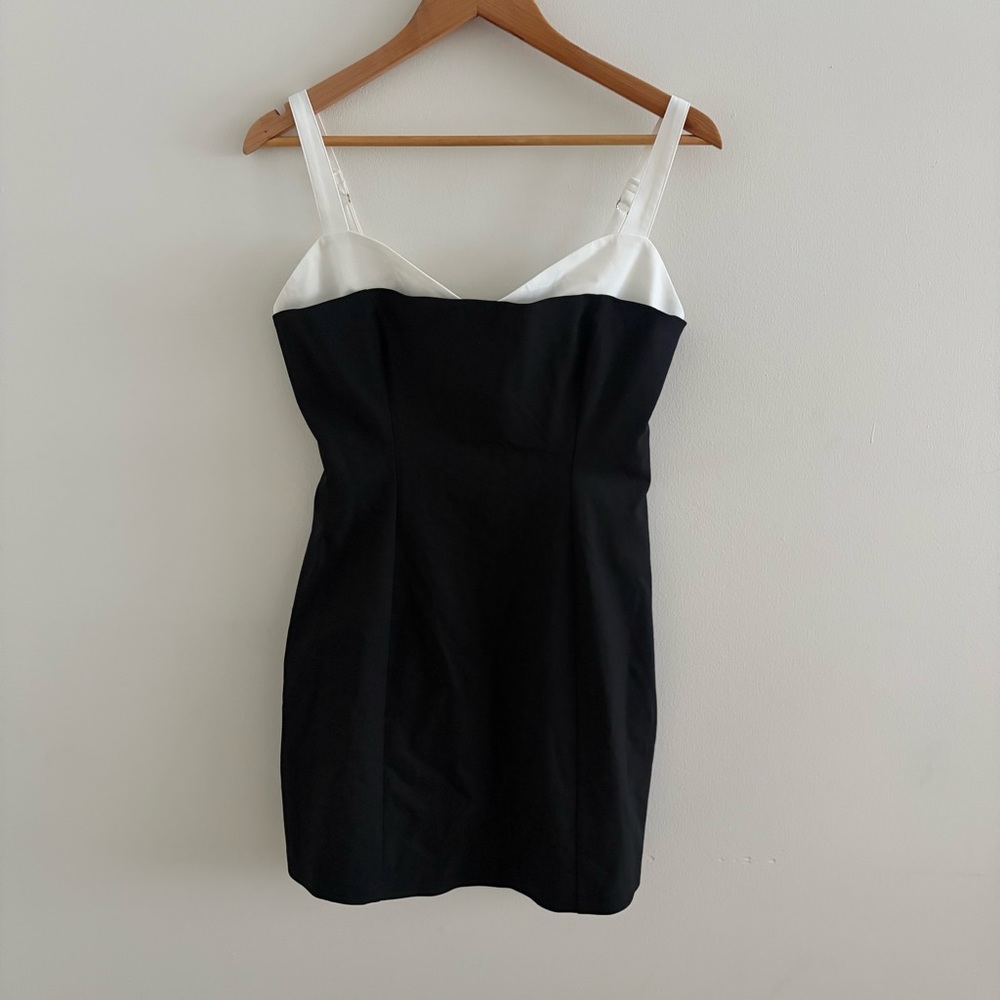 Abercrombie & Fitch Black and White Mini Dress NWT